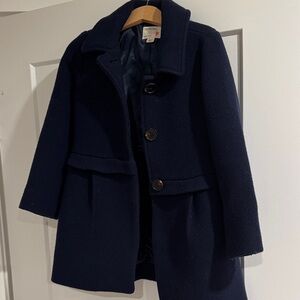 J. Crew Kids Navy Pea Coat